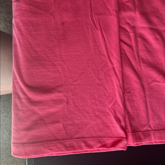 Lily Grace Sunflower & Crescent Moon Coral T-Shirt front chest pocket Nee L & XL - Picture 13 of 15